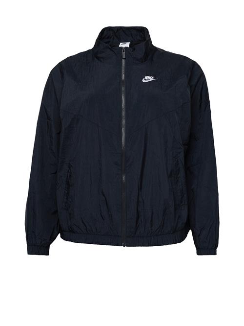 Nike Sportswear Sportsjakke  sort / hvid