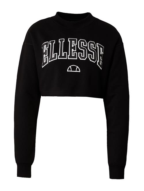 Se ELLESSE Sweatshirt 'Guiditta'  sort / hvid ved About You