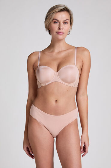 Hunkemöller Af bomuld Kira brasiliansk trusse Beige