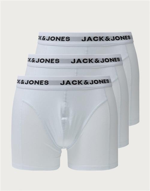 Jack & Jones Jacwaistband Trunks 3 Pack Noos Underbukser Hvid