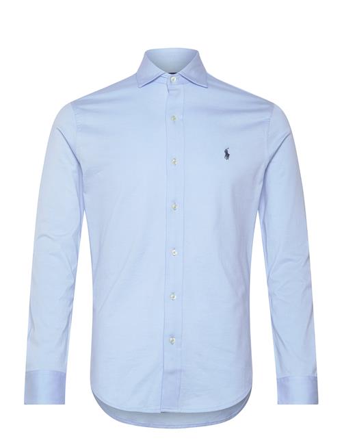 Polo Ralph Lauren Jersey Spread-Collar Shirt Polo Ralph Lauren Blue