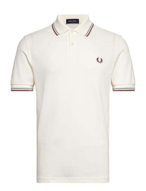 Fred Perry Twin Tipped Fp Shirt Fred Perry White