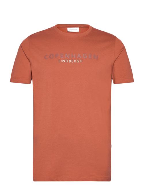 Copenhagen Print Tee S/S Lindbergh Grey