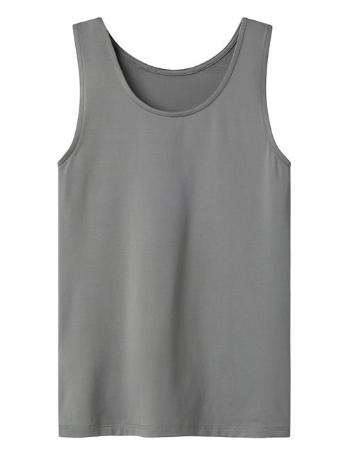 LMTD Nlfdinci Sl Short Tank Top LMTD Grey