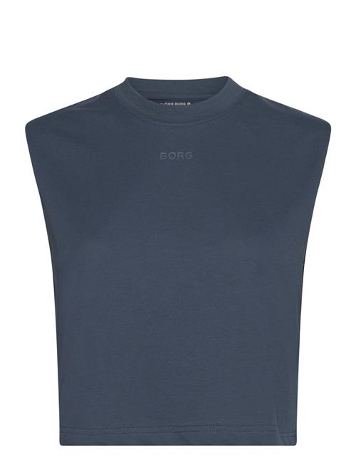 Se Borg Cropped Tank Björn Borg Navy ved Booztlet