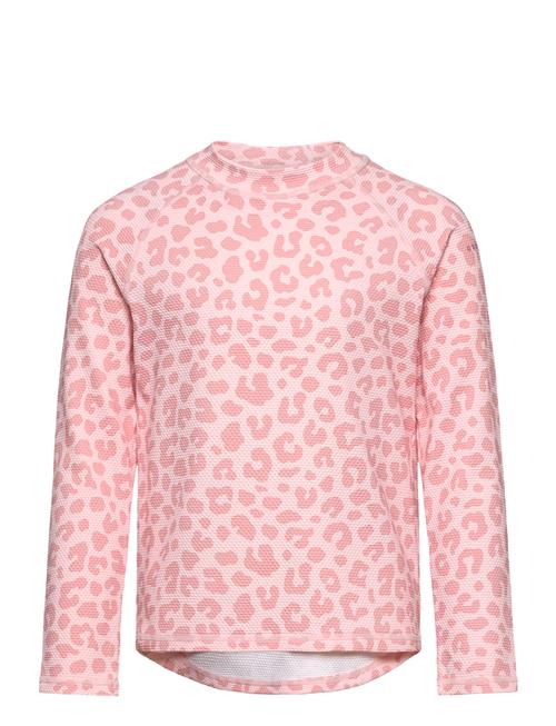Uv-L.s Sweater Pink Leo 01 74/80 Geggamoja Pink