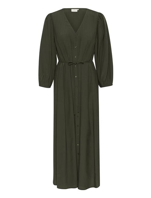 Kadorit Dress Kaffe Khaki