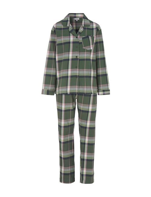 Flannel Pyjamas Damella Of Sweden Green