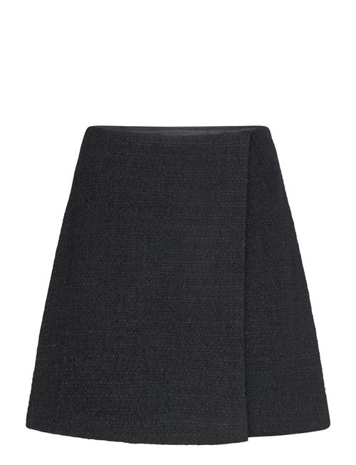 Farrah Boucle Mini Skirt Malina Black