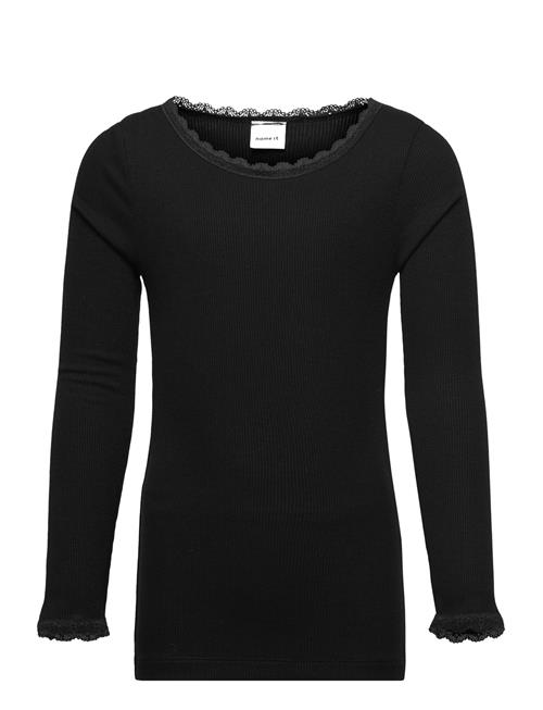 Nkfnamma Ls Slim Top Name It Black