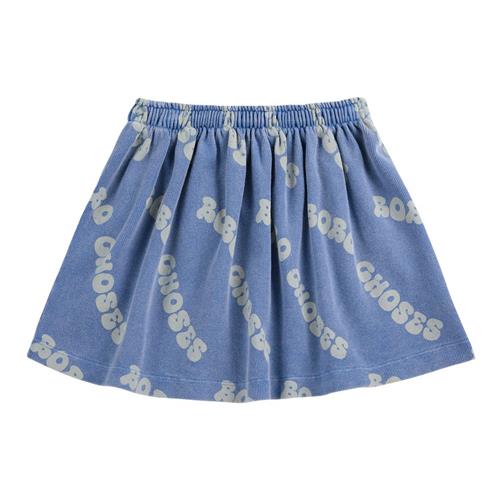 Bobo Choses Wavy Bobo Choses All Over Vaffelformet Nederdel Blue | Blå | 8-9 years