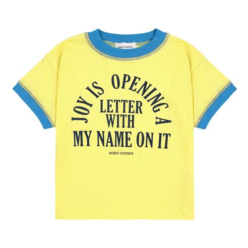 Bobo Choses Joy Is T-shirt Light Yellow | Gul | 8-9 years