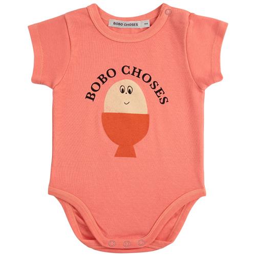 Bobo Choses Morning Egg Baby Body Coral Pink | Lyserød | 12 months