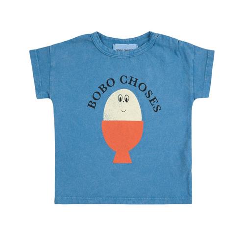 Bobo Choses Morning Egg Baby T-shirt Blue | Blå | 24 months