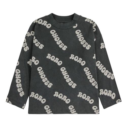 Bobo Choses Funny Snail T-shirt Dark Grey | Grå | 2-3 years