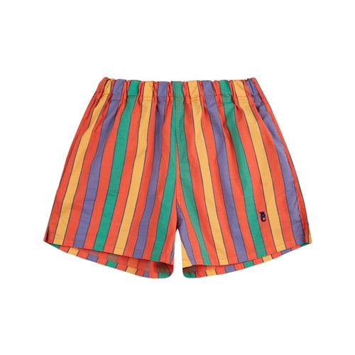 Bobo Choses Multicolor Vævede Shorts Med Striber Red | Rød | 10-11 years