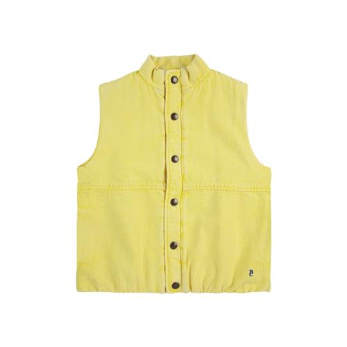 Bobo Choses Smiling Denim-vest Yellow | Gul | 6-7 years