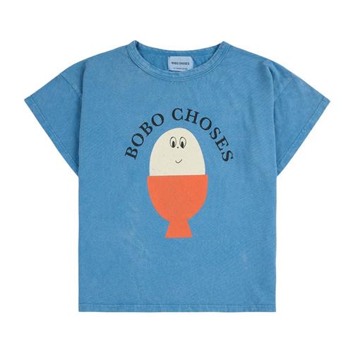 Bobo Choses Morning Egg T-shirt Light Blue | Blå | 2-3 years