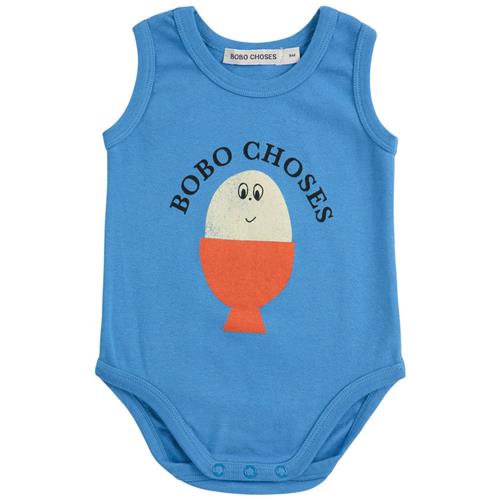 Bobo Choses Morning Egg Baby Tank Body Blue | Blå | 9 months