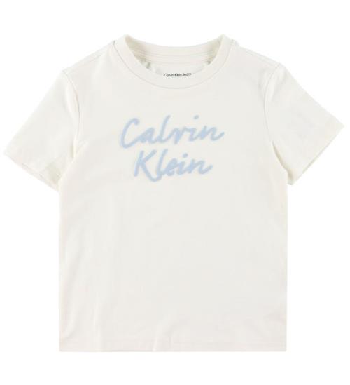 Calvin Klein T-shirt - Colour Logo - Tofu White