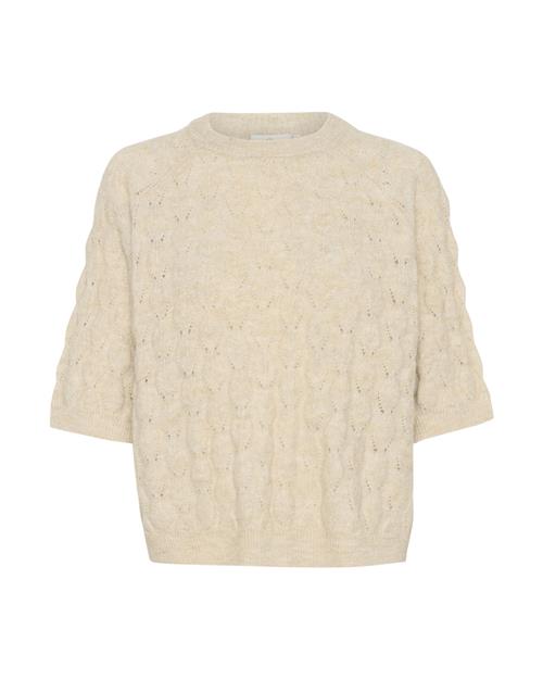 Kaffe Pullover  beige-meleret