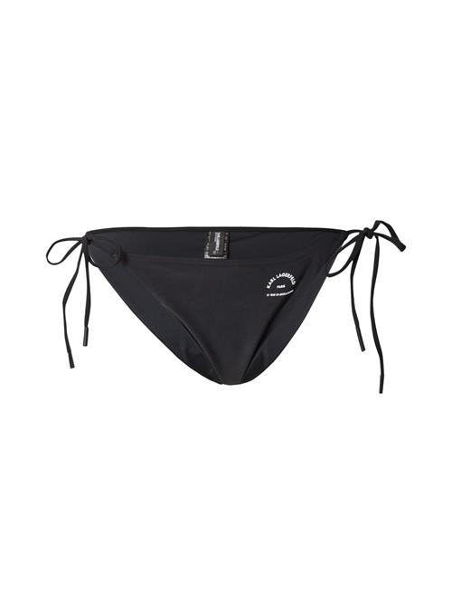 Karl Lagerfeld Bikinitrusse 'RUE ST-GUILLAUME'  sort / hvid