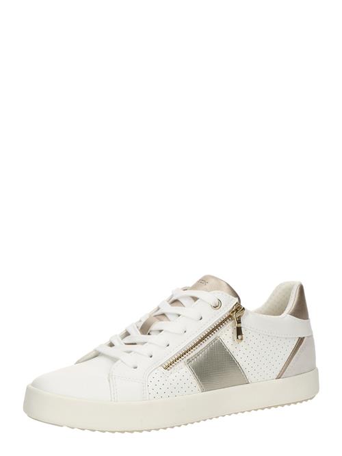 Se GEOX Sneaker low 'BLOMIEE'  mokka / sølv / hvid / offwhite ved About You