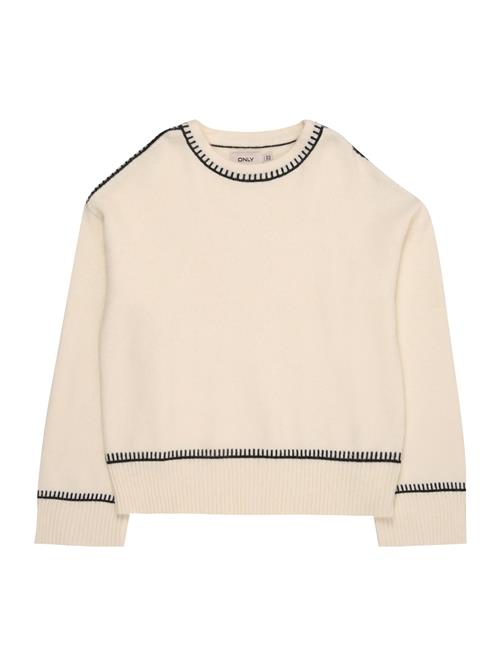 Se KIDS ONLY Pullover 'KOGIBI'  beige / sort ved About You