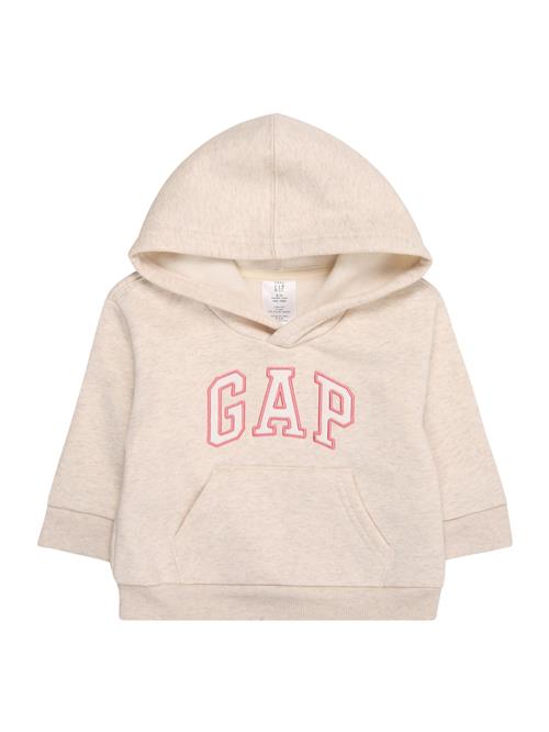 GAP Sweatshirt  beige-meleret / lys pink