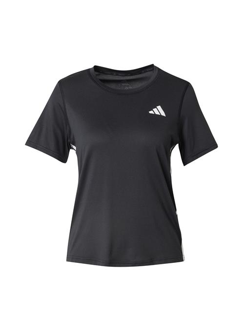 ADIDAS PERFORMANCE Funktionsbluse '3S'  sort / hvid