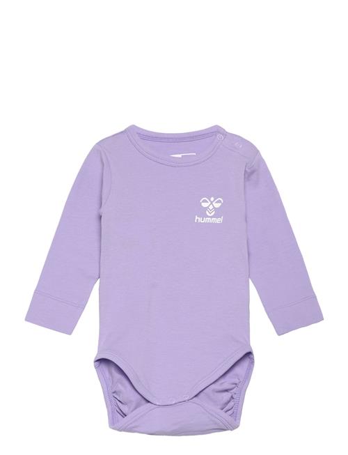 Hmlmino Body L/S Hummel Purple