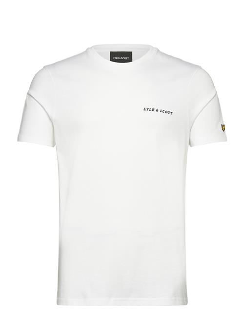 Embroidered T-Shirt Lyle & Scott White