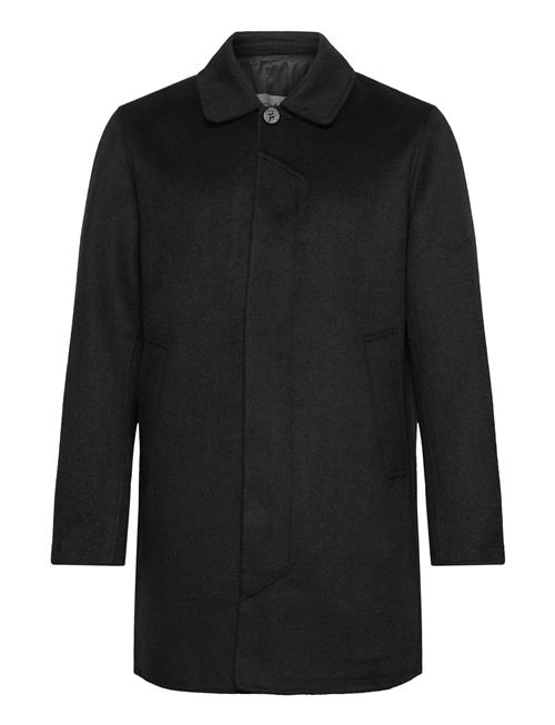 T-Coat Wool Brixtol Textiles Black