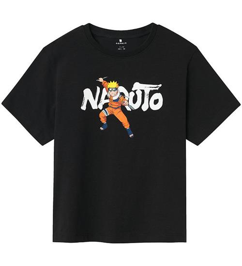 Name It T-shirt - Naruto - NkmOdal - Black m. Print