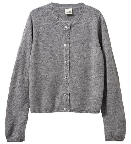 Sofie Schnoor Cardigan - Strik - Uld - Grey Melange