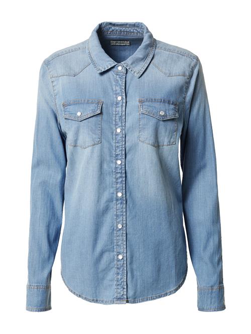 GUESS Bluse 'RILEY'  blue denim