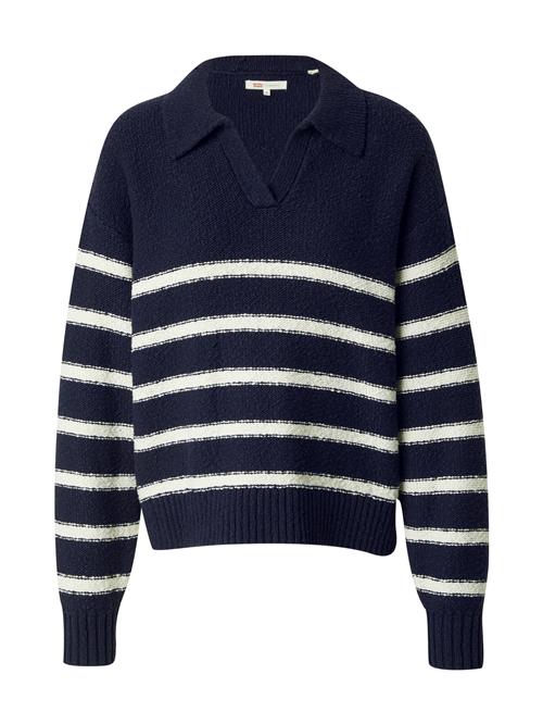 LEVI'S ® Pullover  mørkeblå / hvid