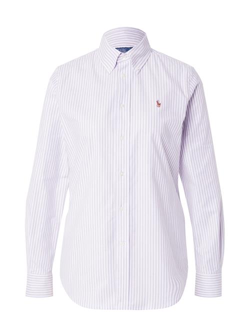 Polo Ralph Lauren Bluse  lilla / hvid