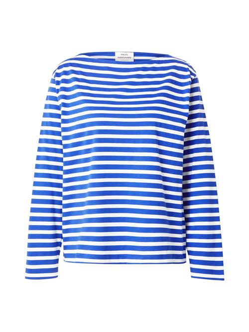 Se MADS NORGAARD COPENHAGEN Shirts  blå / hvid ved About You