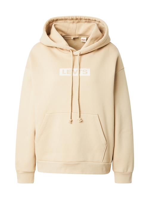 LEVI'S ® Sweatshirt  beige / hvid