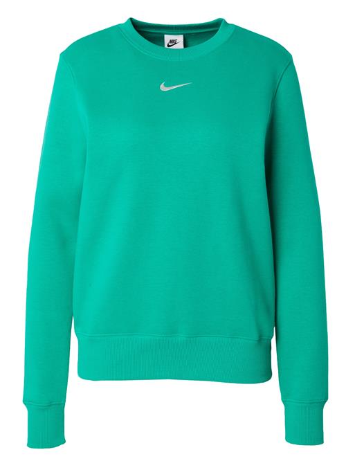 Nike Sportswear Sweatshirt 'Phoenix Fleece'  grøn / hvid