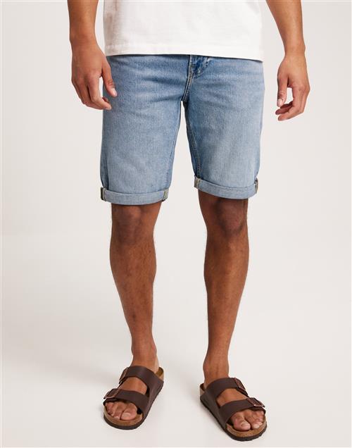 Lee Jeans 5 Pocket Short Denimshorts Blå