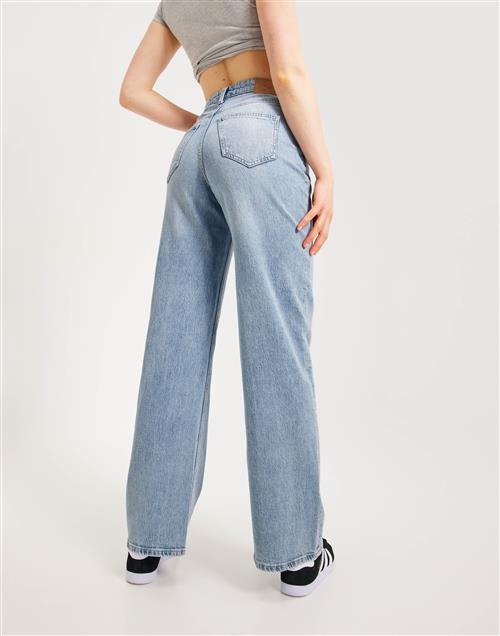 Vero Moda - Blå - Vmtessa Hr Wide Str Jeans RA339 Ga