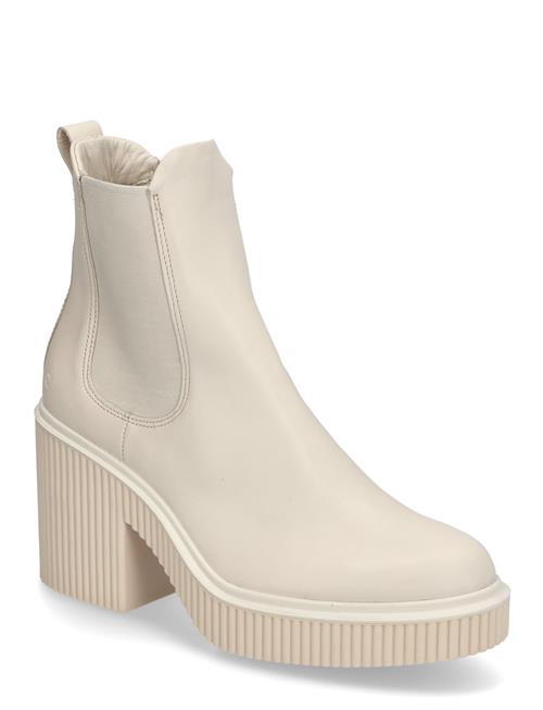 Se Fluted Heel ECCO Cream ved Booztlet