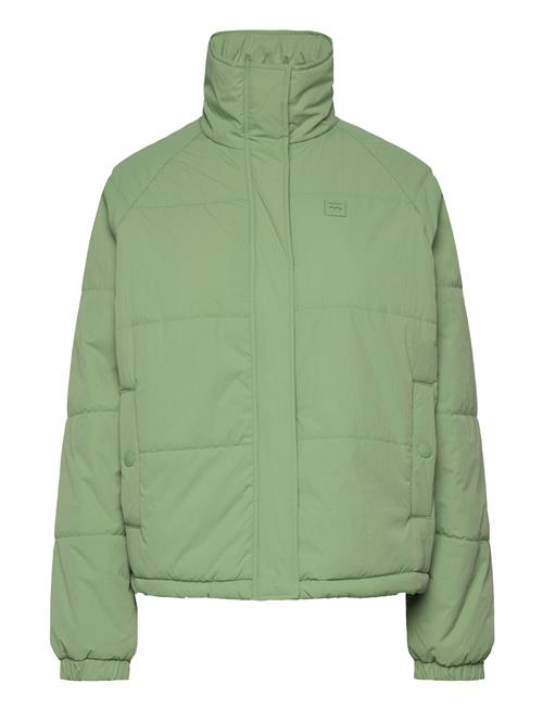 High Route Puffer Billabong Green