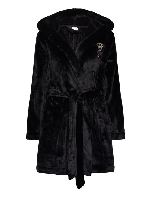 Juicy Couture Hooded Robe Juicy Couture Black