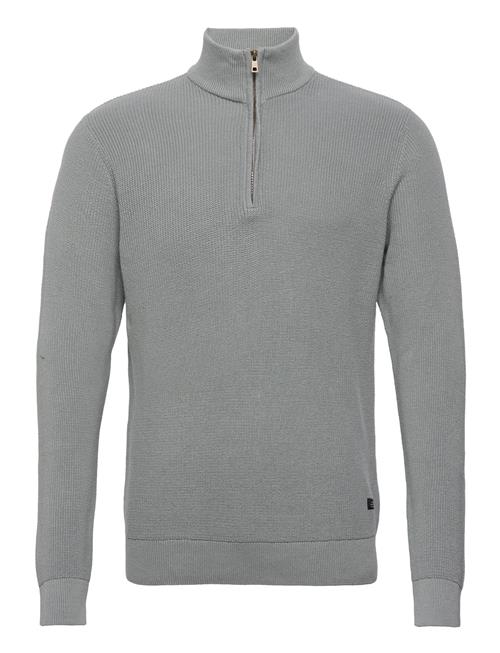 Bhcodford Halfzip Knit Noos Blend Grey