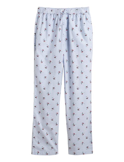 Skier Print Oxford Pajama Pants GANT Patterned