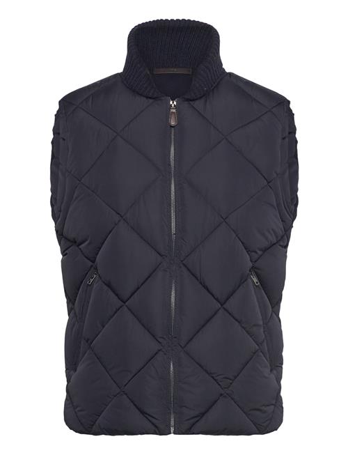 Mango Water-Repellent Quilted Gilet Mango Navy