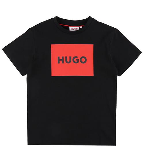 HUGO T-shirt - Sort/RÃ¸d